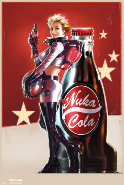 plakat ścienny Fallout 4 Nuka Cola