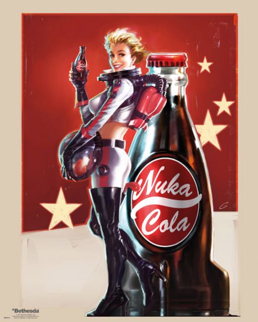 plakat na ścianę Fallout 4 Nuka Cola