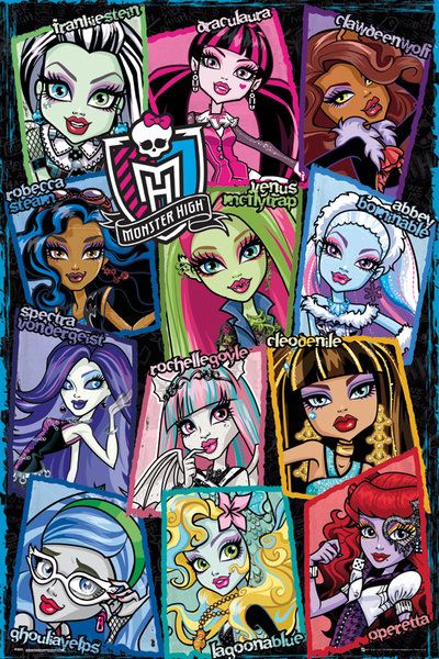 Monster High (lalki) - plakat