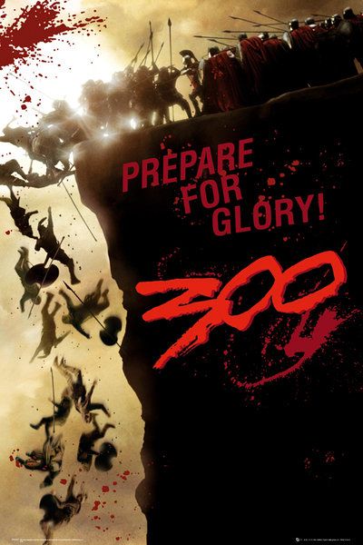 Plakat z filmu ''300 Spartan'' - Prepare for Glory o wymiarach 61x91,5 cm
