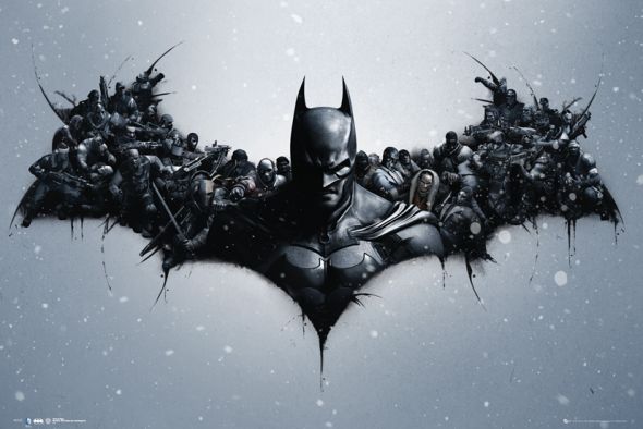 plakaty z gry Batman Origins Arkham Bats