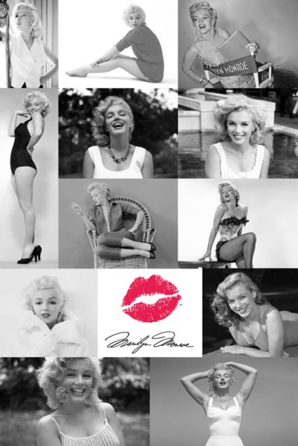 Marilyn Monroe Kolaż - plakat