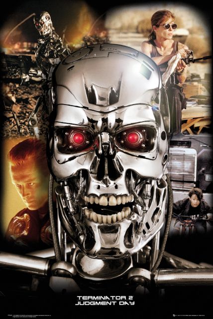 plakat z filmu Terminator 2 Judgment day