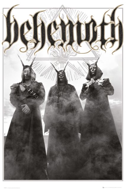 plakaty na ścianę Behemoth trio