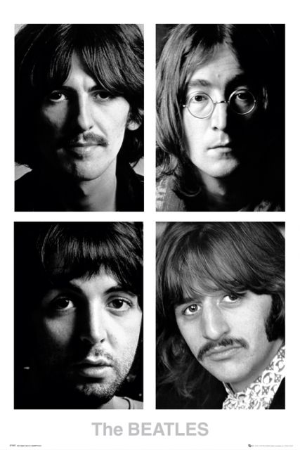The Beatles Album - plakat z członkami zespołu