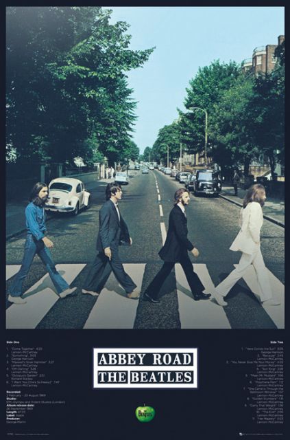 Plakat The Beatles Abbey Road 61x91,5 cm