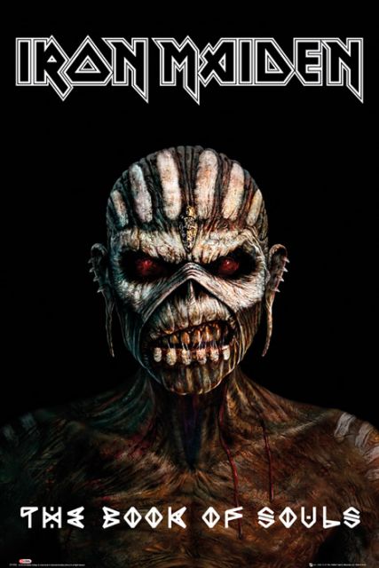 Iron Maiden The Book Of Souls - plakat