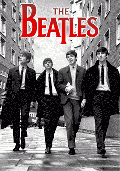 The Beatles In London - reprodukcja trójwymiarowa