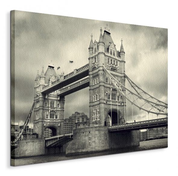 Tower Bridge - Obraz na płótnie 60x80 cm