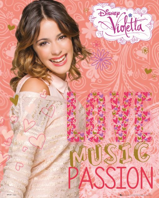 plakat z serialu Violetta Passion