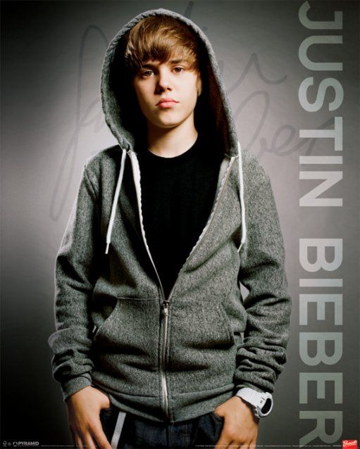 Justin Bieber (Hoodie) - plakat