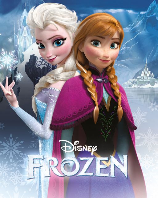 Elsa i Anna z krainy Lodu - Frozen Plakat