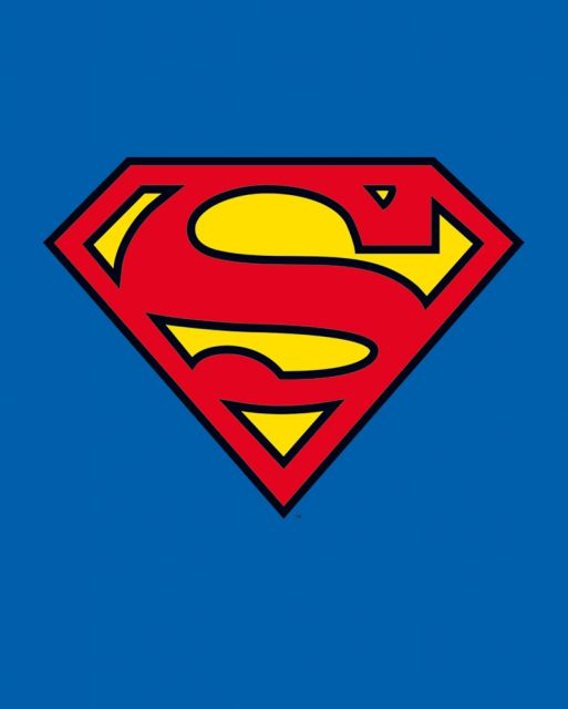 Logo Supermana Plakat