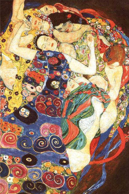 Gustav Klimt Dziewica (The Virgin) - plakat do oprawienia w ramkę