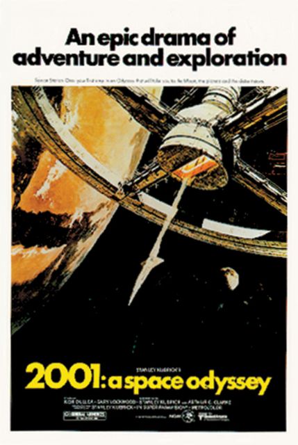 plakat filmowy 2001: Odyseja kosmiczna