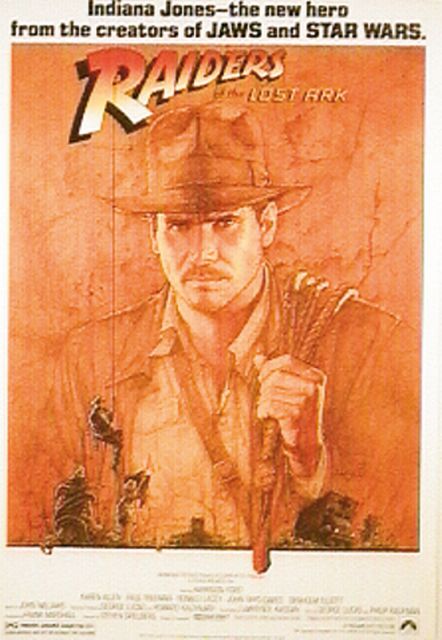 Indiana Jones - Raiders of the Lost Ark - plakat