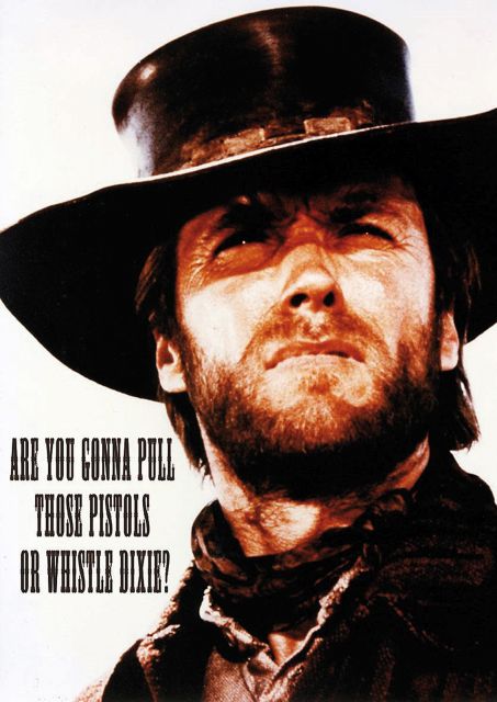 Clint Eastwood - plakat