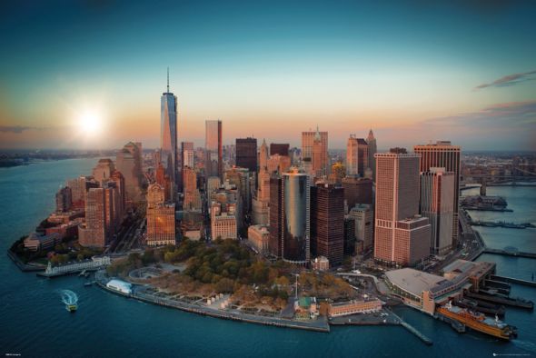 New York 1 World Trade Center Manhattan - plakat