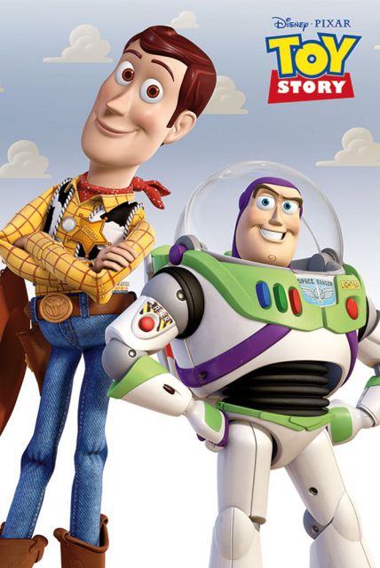 Toy Story Woody i Buzz - plakat 61x91,5 cm