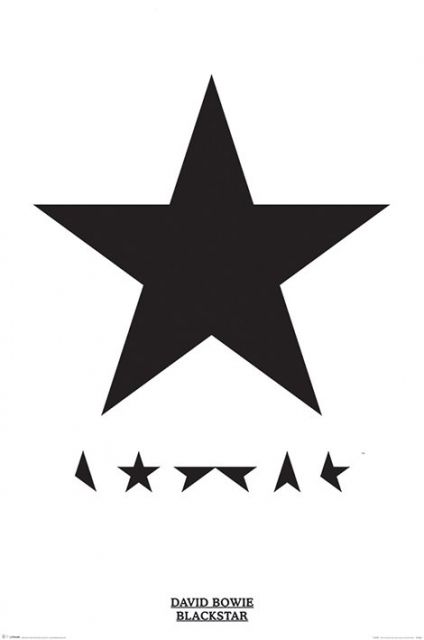 David Bowie Blackstar - plakat