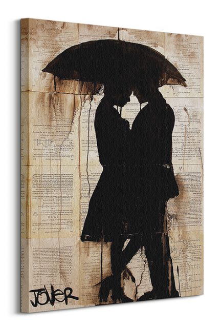 Rain Lovers, obraz na płótnie, 60x80