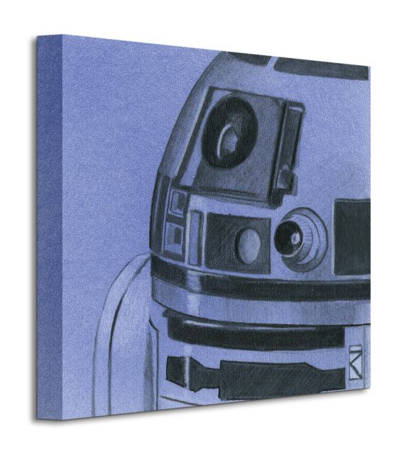 Obraz 30x30 przedstawia robota R2-D2 z Gwiezdnych Wojen