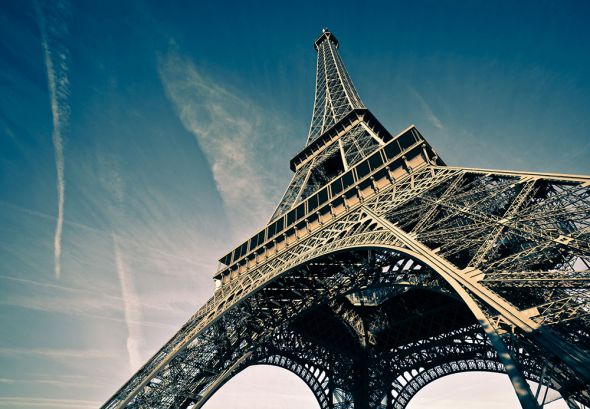 Fototapeta papierowa na ścianę z kolekcji Nice wall przedstawiająca wieżę Eiffel w Paryżu