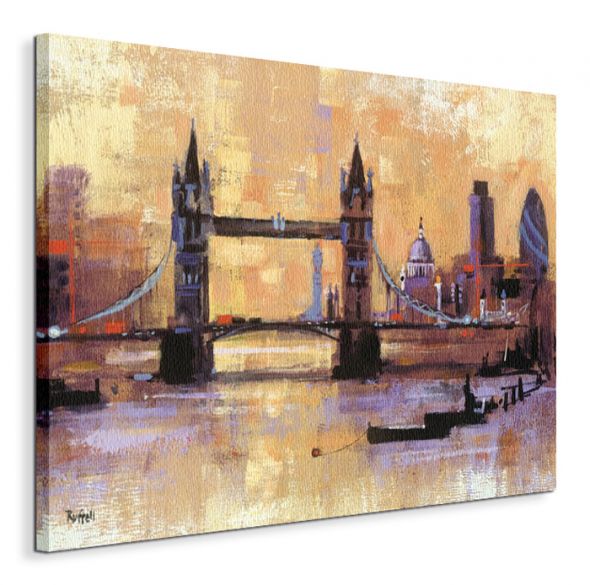 Tower Bridge, London - Obraz na płótnie 60x80 cm