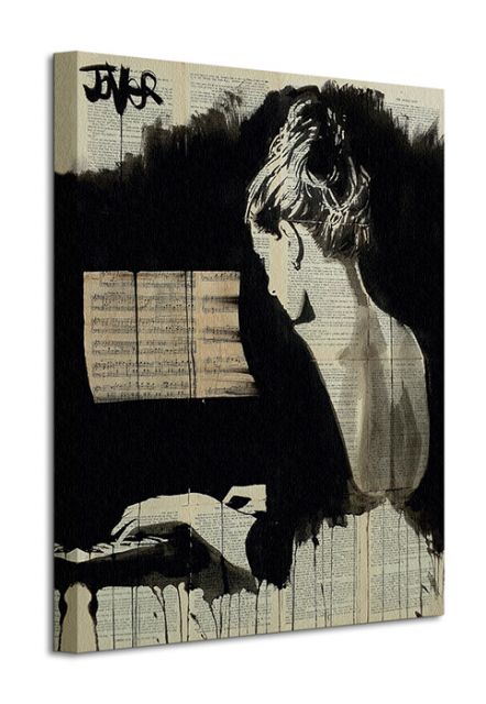 Her Sonata, Obraz na płótnie, 40x50