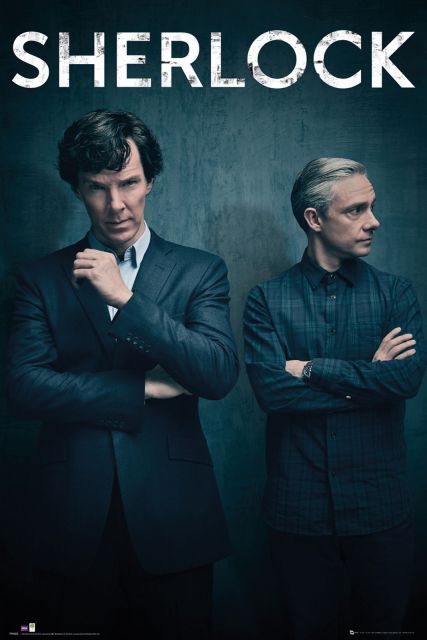 Sherlock Benedict Cumberbatch - plakat