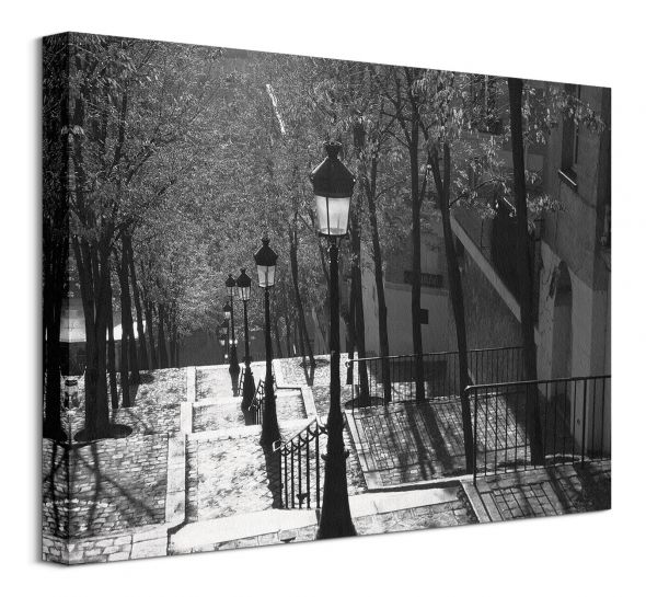 Obraz autorstwa Heiko Lanio zatytułowany Montmartre, Paris o wymiarach 40x30 cm