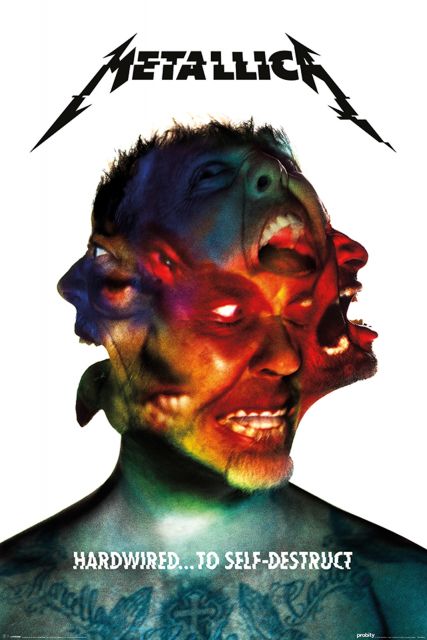 Metallica Hardwired Album - plakat 61x91,5 cm