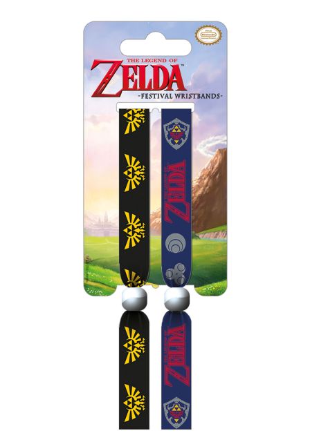 Opaski dla gracza z The Legend Of Zelda