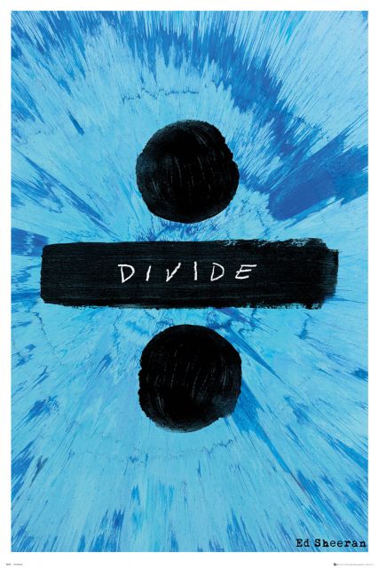 Plakat na ścianę okładki Albumu Divide, Ed Sheeran