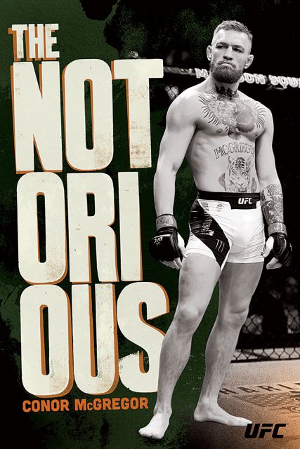 duży plakat UFC Conor McGregor The Not Orious
