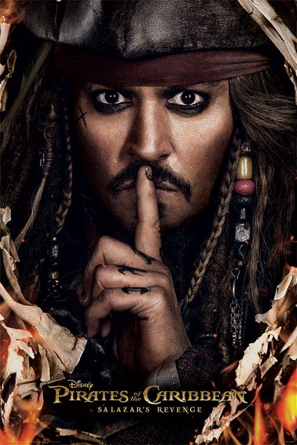 Piraci z Karaibów Jack Sparrow - plakat 61x91,5 cm