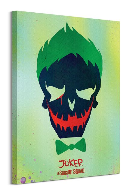 Suicide Squad (Joker Skull) - Obraz na płótnie