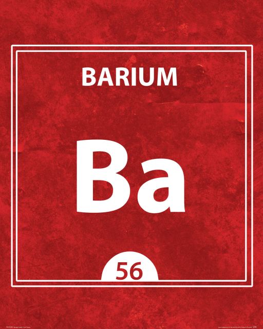 Barium BA 56 - plakat