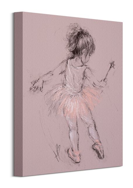 Little Ballerina I - obraz na płótnie