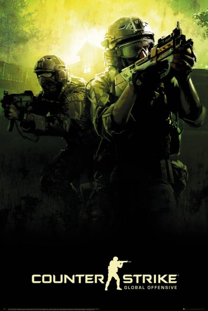 Counter Strike Team - plakat z gry