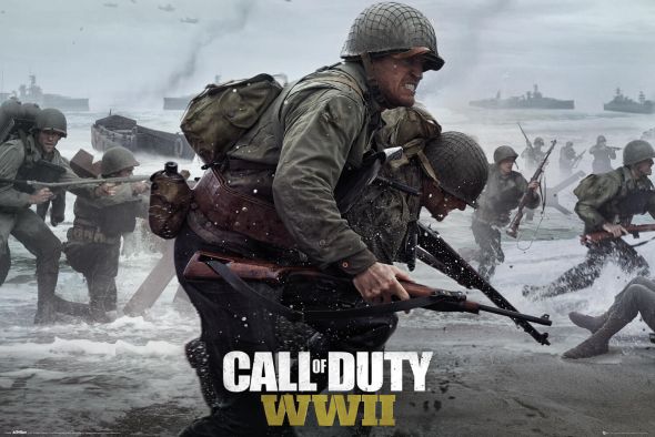 Call Of Duty Stronghold WWII - plakat z gry 91,5x61