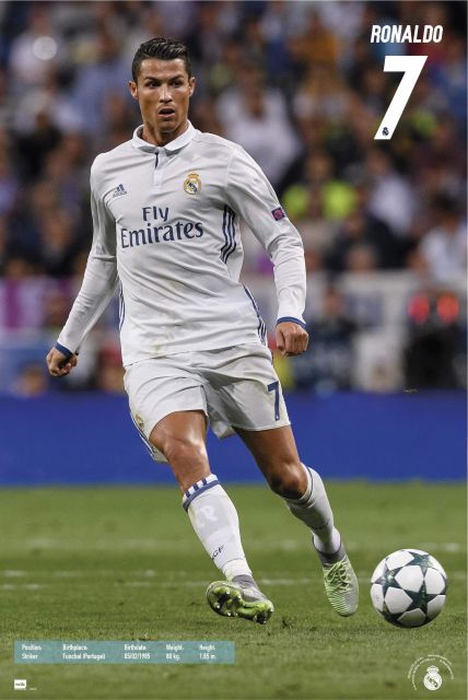 Real Madrid 2016/2017 Cristiano Ronaldo - plakat