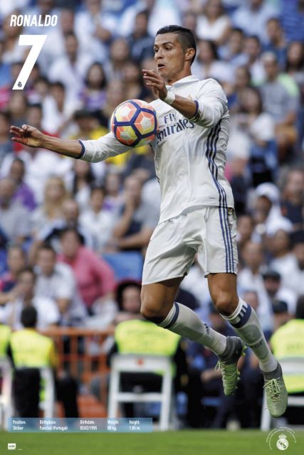Real Madrid 2016/2017 Ronaldo - plakat