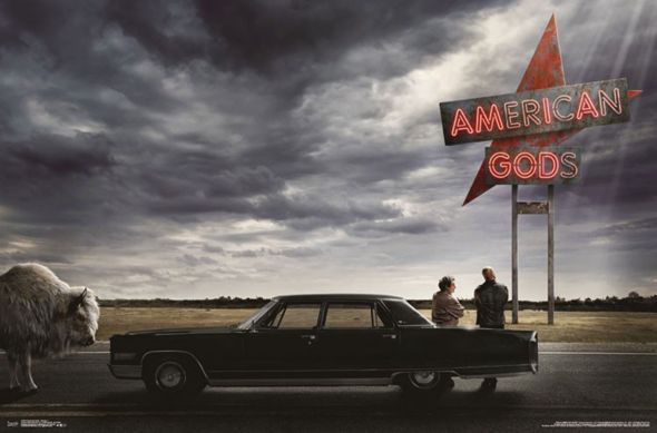 American Gods Sezon 1 - plakat z serialu