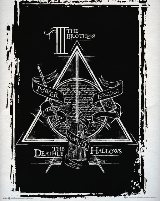 Harry Potter Deathly Hallows Graphic - plakat
