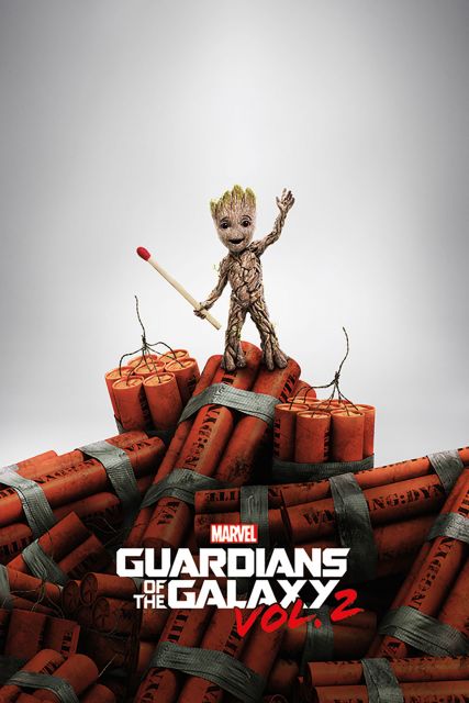 Guardians Of The Galaxy Vol. 2 Groot Dynamite - plakat z filmu