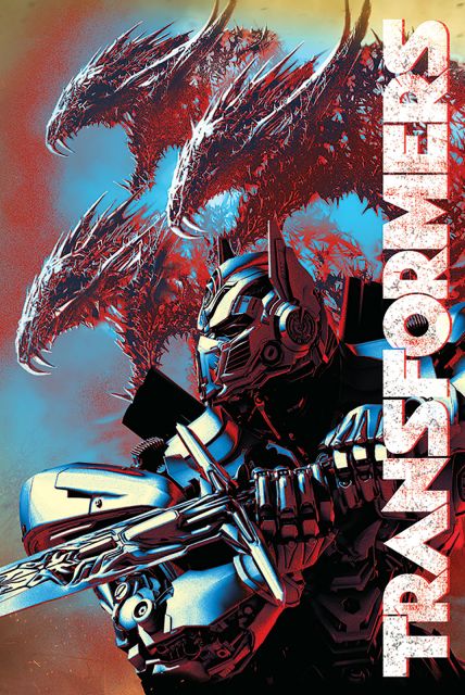 Transformers The Last Knight Dragons - plakat z filmu