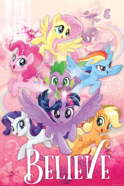My Little Pony Movie Believe - plakat filmowy