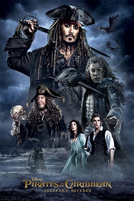 Piraci z Karaibów Darkness - plakat filmowy