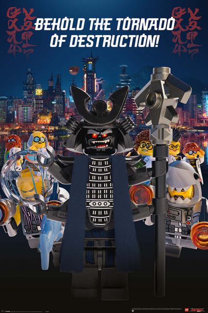 LEGO® Ninjago Movie Garmadon Destruction - plakat bajkowy